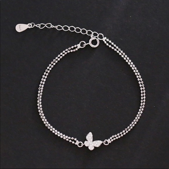 Jewelry - BUTTERFLY 925 STERLING SILVER BRACELET